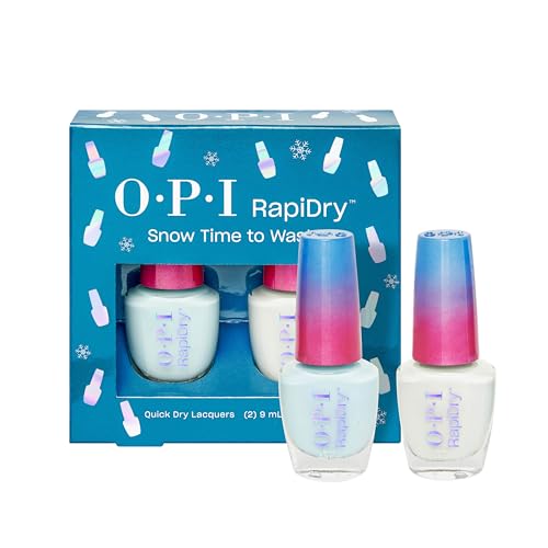 2 Pack OPI Quick Dry Nail Polish Set