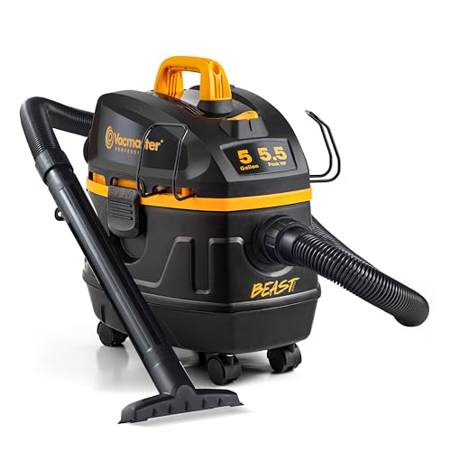 5 Gallon Vacmaster Beast Series Wet Dry Vacuum 5.5HP