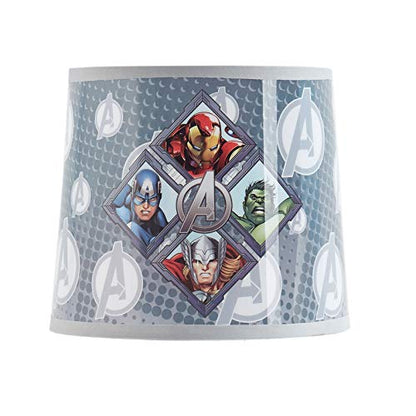 Avengers Kids Table Lamp with Decorative Shade