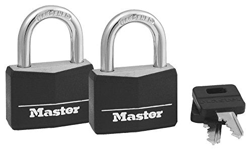 2 Pack Master Lock Covered Outdoor Padlocks