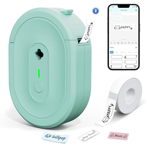 Bluetooth Portable Label Maker Machine with Tape