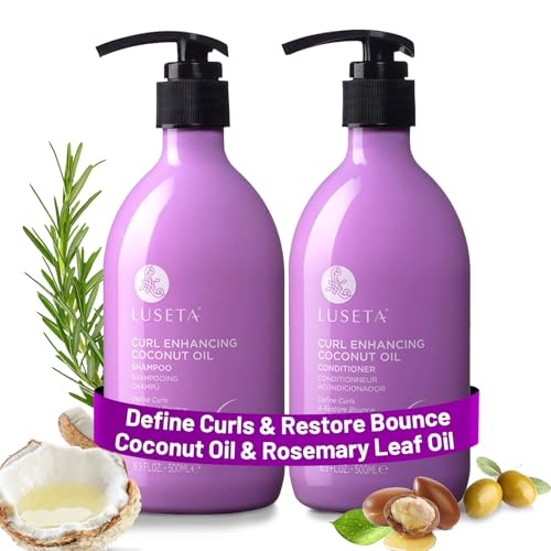 16.9oz Curly Hair Shampoo and Conditioner Set