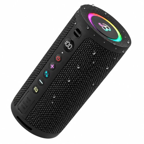 BassBloom 20W IPX6 Portable Bluetooth Speaker