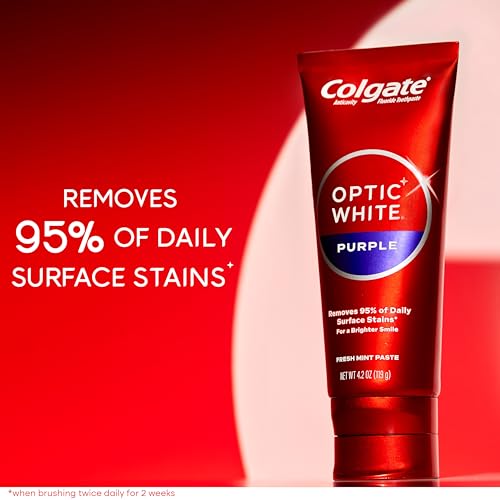 Colgate Teeth Whitening Toothpaste, Enamel-Safe Mint