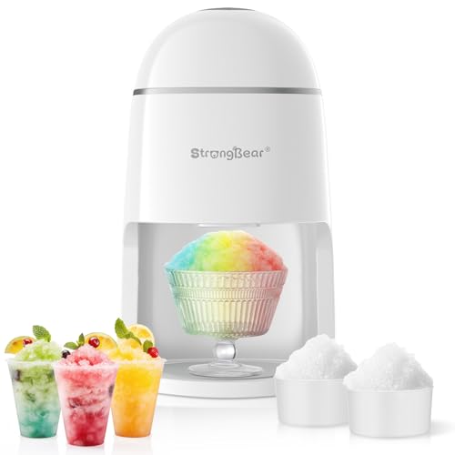 Electric Snow Cone Shaved Ice Machine with Accessories