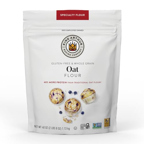 King Arthur Gluten-Free Whole Grain Oat Flour 2.5 lb