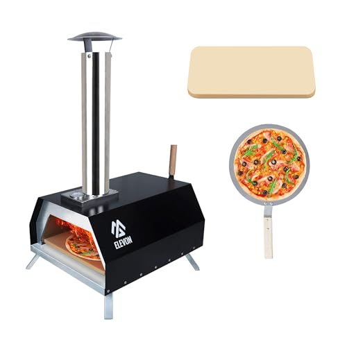 Portable Stainless Steel Outdoor Grill with Pizza Stone