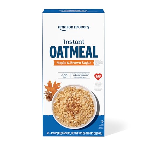 20 Count Maple & Brown Sugar Instant Oatmeal