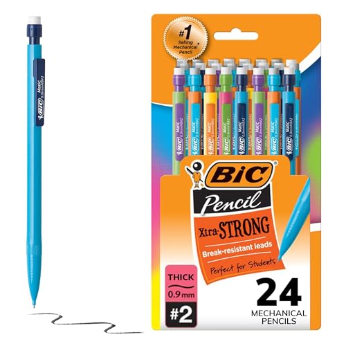24 Pack BIC Xtra Strong 0.9mm Mechanical Pencils
