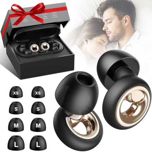 Noise Cancelling Reusable Silicone Earplugs for Sleeping