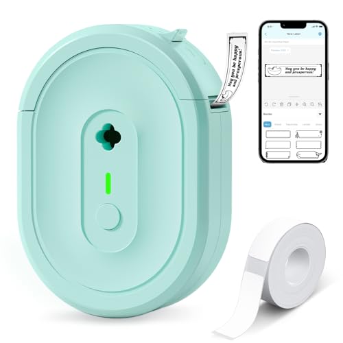 Portable Bluetooth Label Maker Machine with Tape