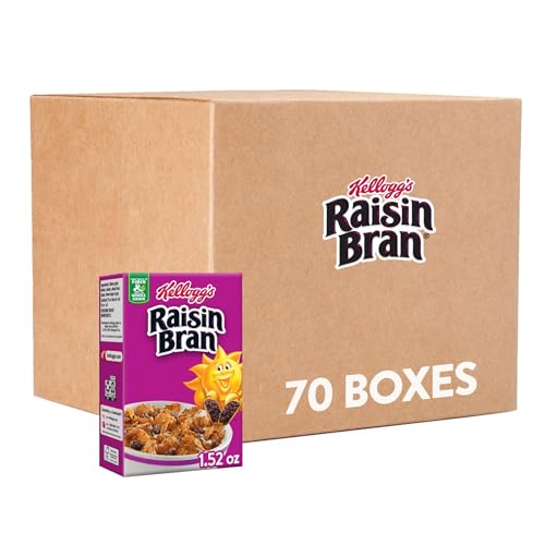 Kellogg's Raisin Bran Original Cereal, 70 Count