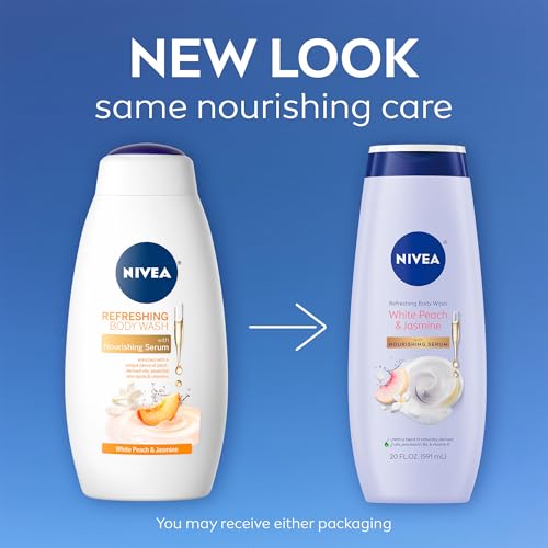NIVEA Refreshing Peach & Jasmine Body Wash