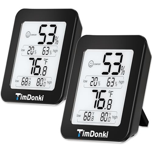 Digital Indoor Hygrometer Thermometer with Max Min Records