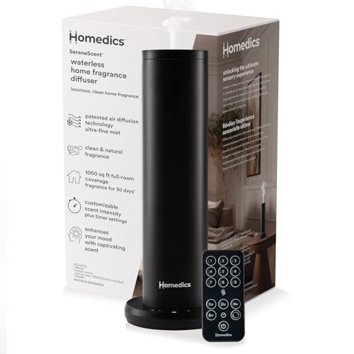 Homedics SereneScent Waterless Home Fragrance Diffuser