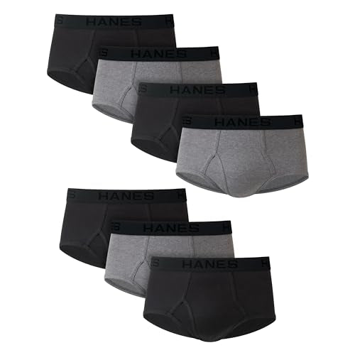 7 Pack Hanes Tagless Cotton Briefs