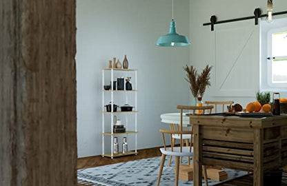 Furinno 5-Tier Multipurpose Storage Display Rack