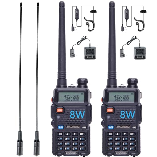 8W Dual Band Handheld Ham Radio Long Range