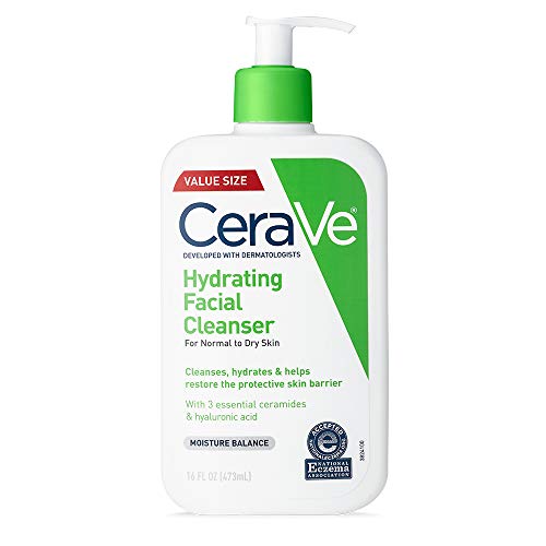 16 oz CeraVe Hydrating Face Wash for Dry Skin