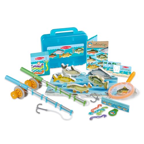 21 Piece Melissa & Doug Fishing Play Set for Kids
