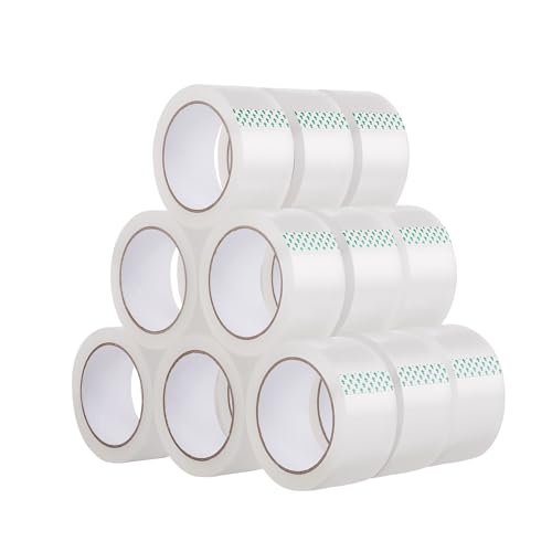 18 Pack Lichamp Heavy Duty Packing Tape Rolls