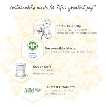 Burt's Bees Baby Organic Cotton Bodysuit & Pants Set