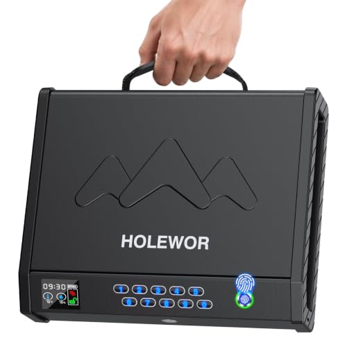Biometric Handgun Safe with 3 Access Methods