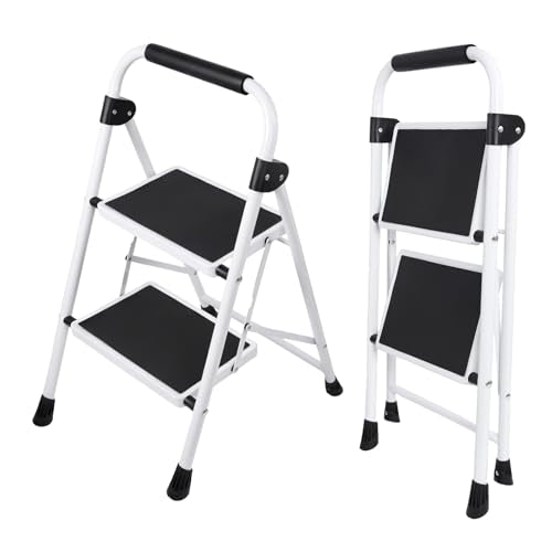 2 Step Heavy Duty Folding Step Ladder