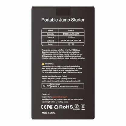 BuTure 4000A Portable Car Jump Starter