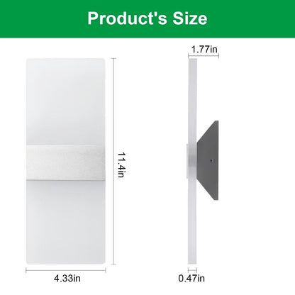ZitoStory Modern Wall Sconces - 2 Pack