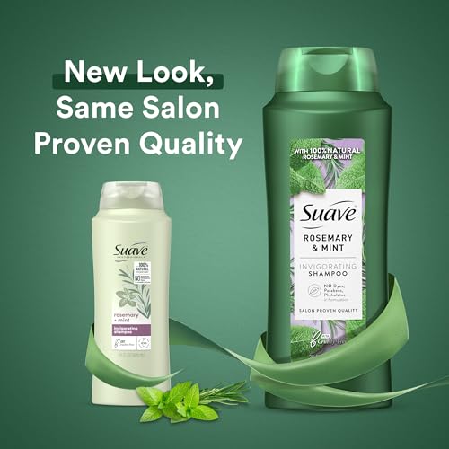 UPDATE: DEAD ❗ UPDATE Suave Professionals Invigorating Shampoo for Dry and Damaged Hair Rosemary and Mint Paraben free and Dye free Hair 28 fl oz