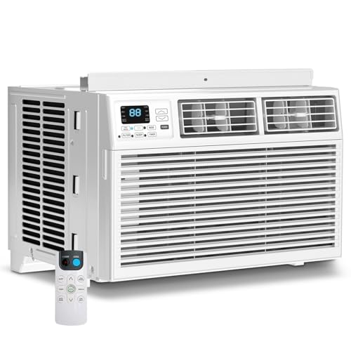 10000 BTU Window Air Conditioner, 6-in-1, Remote
