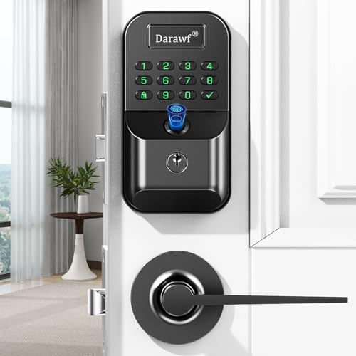 Fingerprint Keyless Entry Smart Door Lock with Deadbolt