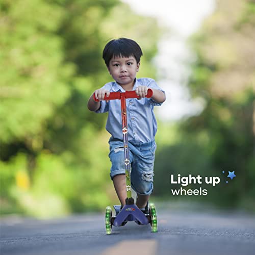 PJ Masks 3-Wheel Kick Scooter with Light Up Wheels