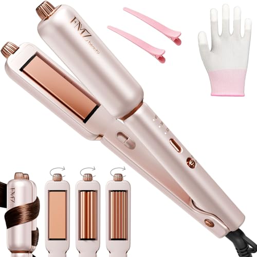 Titanium Ceramic Dual Voltage Hair Straightener Flat Iron