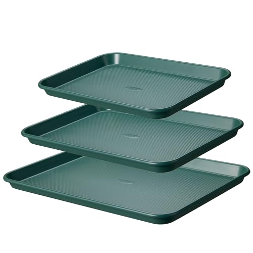 3 Piece Nonstick Baking Sheet Pan Set