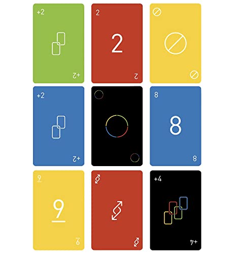 Mattel Games UNO Minimalista Card Game for Adults & Teens Unique Collectible Gift Featuring Designer Graphics by Warleson Oliviera