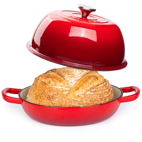 6 Quart Cast Iron Dutch Oven Bread Pot
