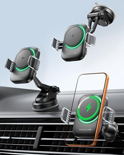 INIU Magnetic 15W Wireless Car Charger Mount