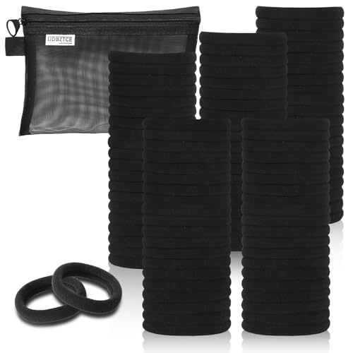 100 Pack Nylon Elastic Hair Ties for Women