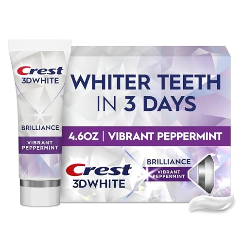 Crest 3D White Brilliance Whitening Toothpaste 4.6 oz