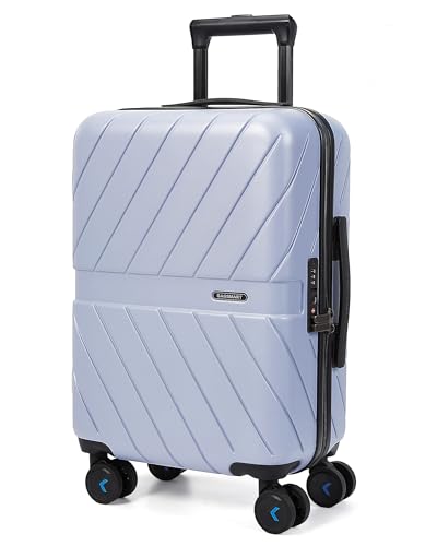 BAGSMART 20-Inch Hardside Spinner Carry On Suitcase