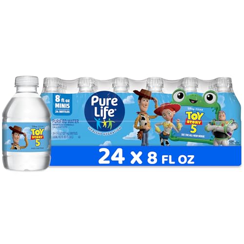 24 Pack Pure Life Purified Bottled Water 8 fl oz