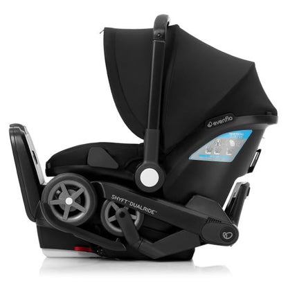 Evenflo Shyft DualRide Infant Car Seat and Stroller Combo (Bryson Blue)