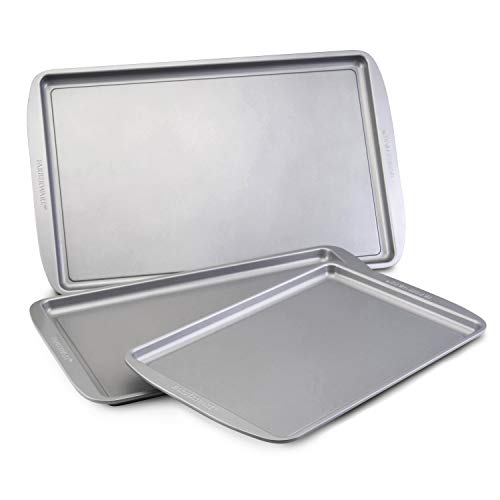 3-Piece Farberware Nonstick Cookie Pan Set