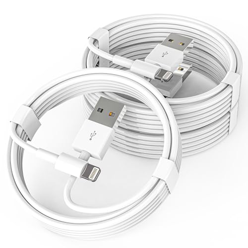 3 Pack MFi Certified Lightning to USB Charging Cables