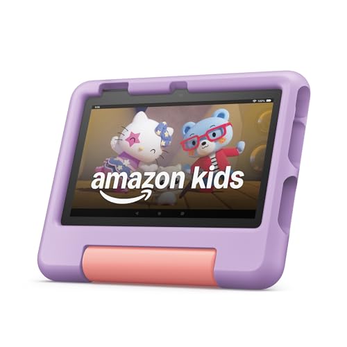 Amazon Fire 7 Kids Tablet, 16GB, Ages 3-7