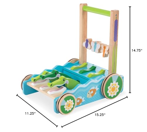 Melissa & Doug Wooden Push Toy for Toddlers