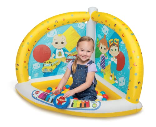 Cocomelon Ball Pit Super Sounds Musical Playland with 20 Soft Flex Balls 3 Different Ways to Play!