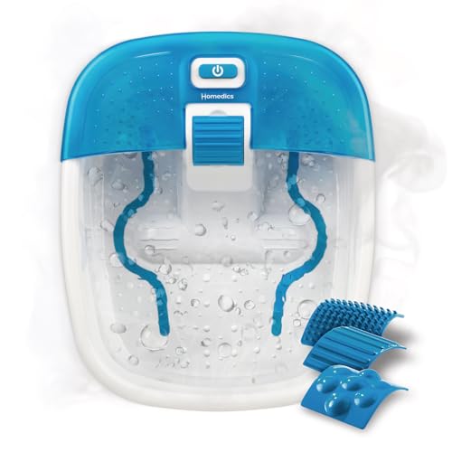 Homedics Heated Bubble Foot Spa Massager